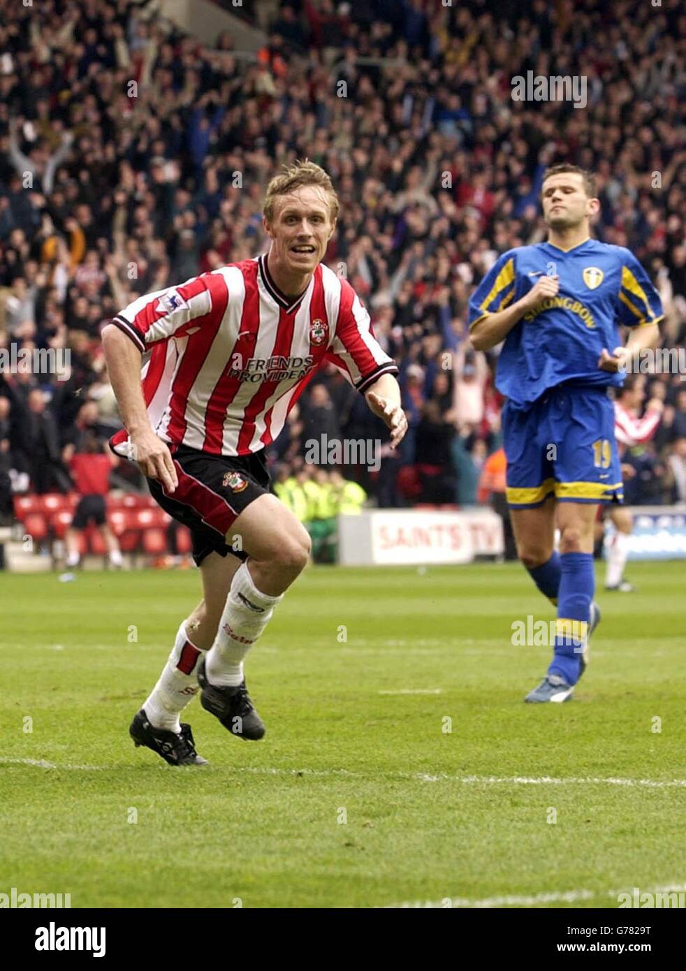 Southampton V Leeds Utd Stock Photo Alamy