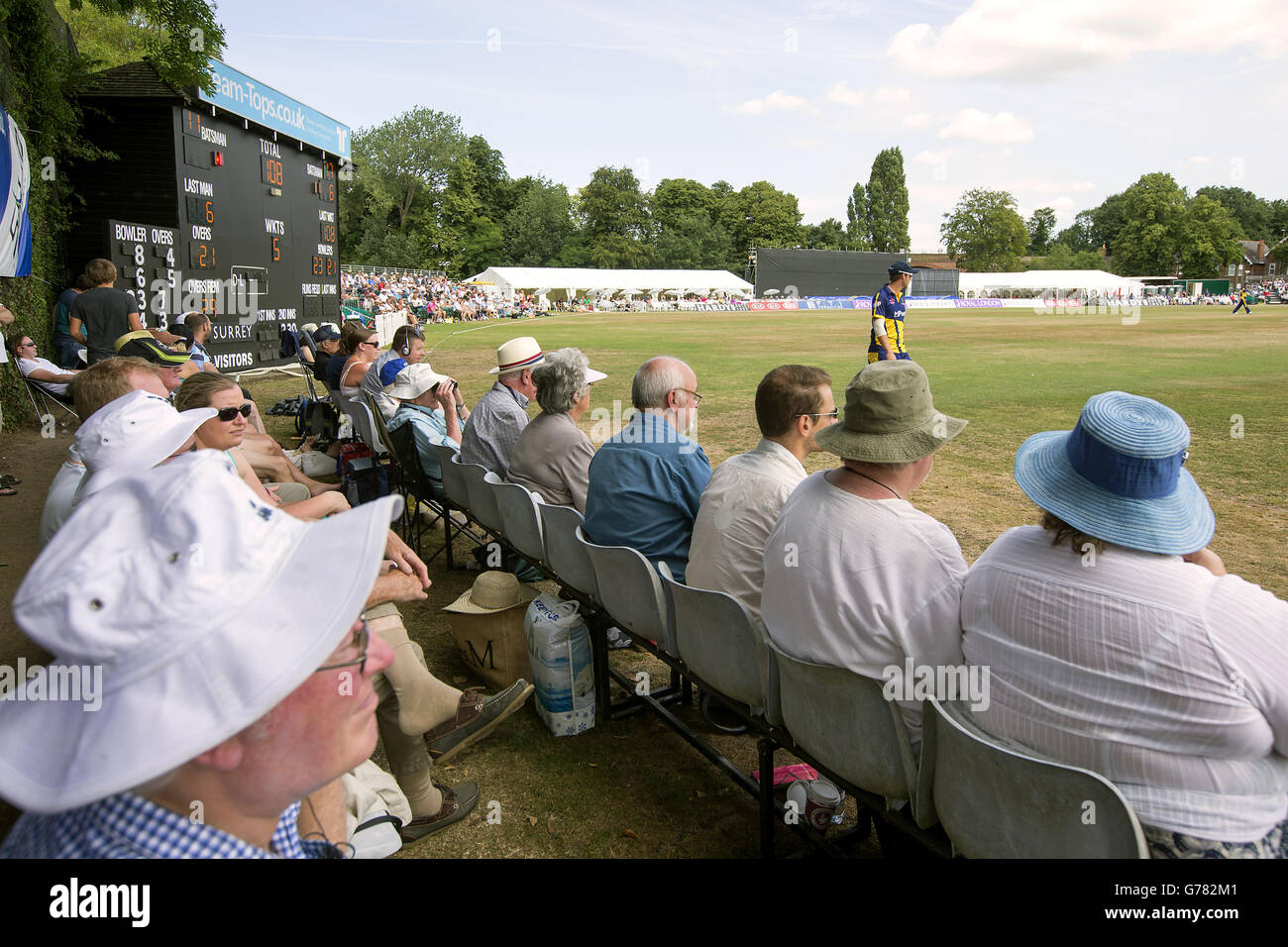 Guildford Cricket Club Stock Photo 