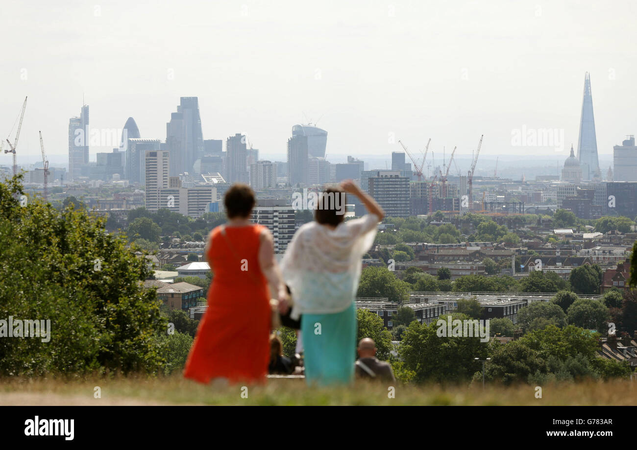Summer weather July 30th Stock Photo Alamy