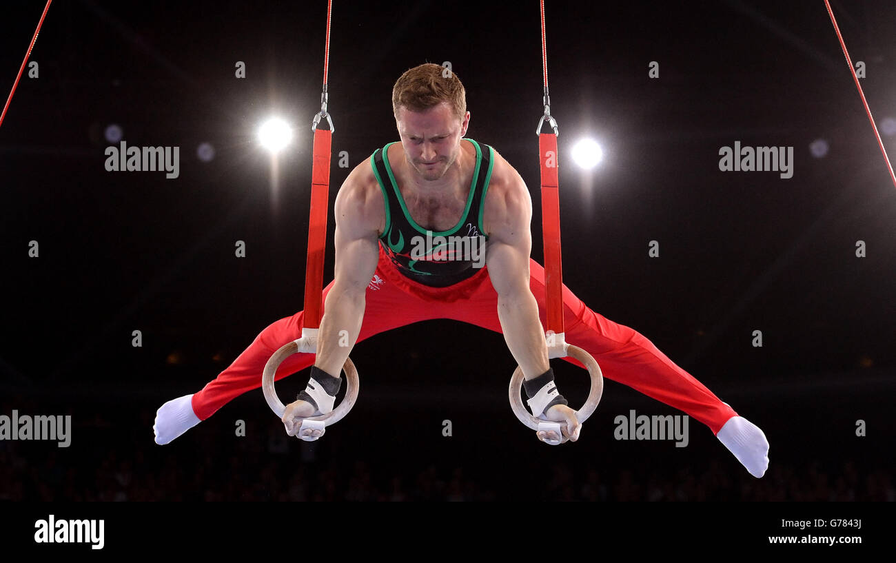 Sport 2014 Commonwealth Games Day Eight. Wales' Clinton Purnell