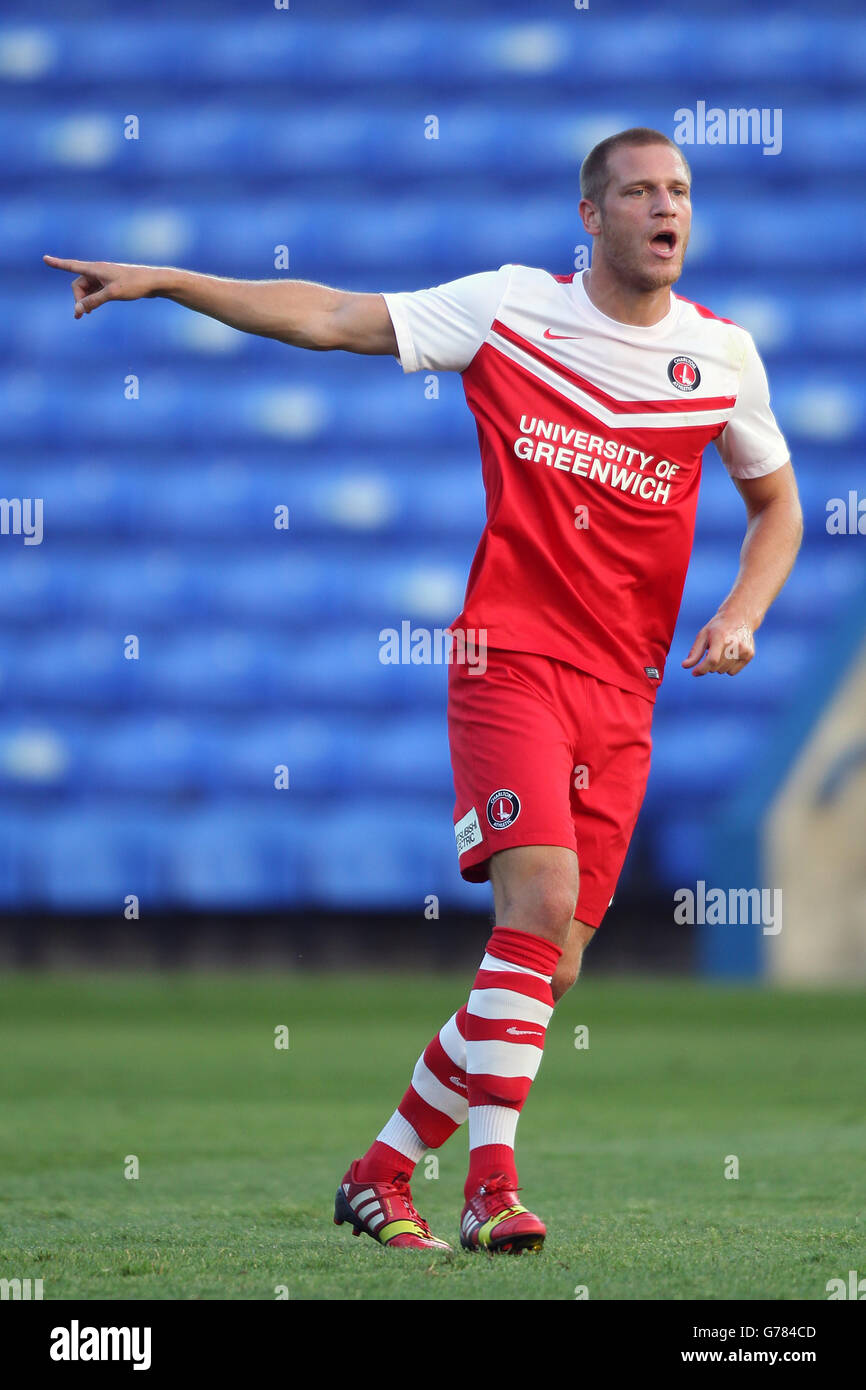 Soccer pre friendly peterborough united charlton athletic london road