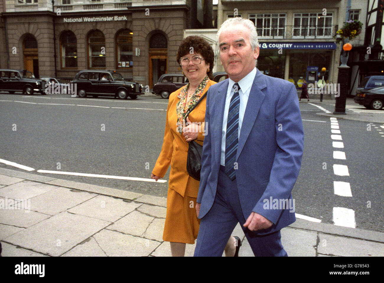 Crime - Maguire Seven - Anne and Patrick Maguire - High Court, London Stock Photo