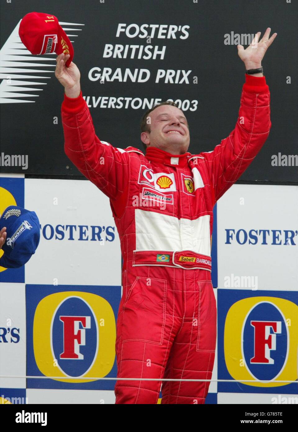 Rubens Barrichello - British Grand Prix Stock Photo - Alamy