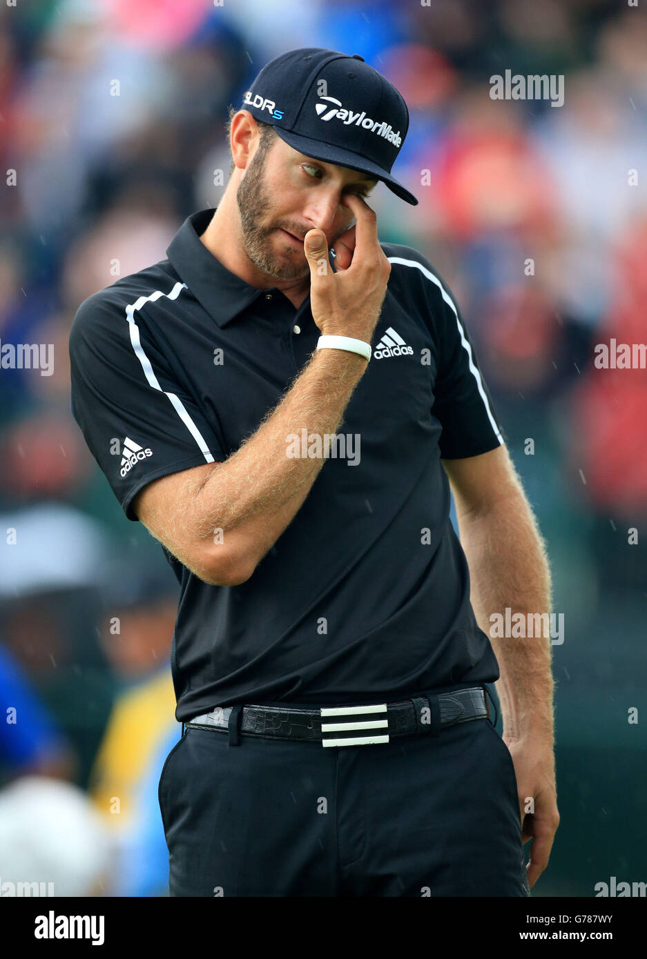 dustin johnson golf belt