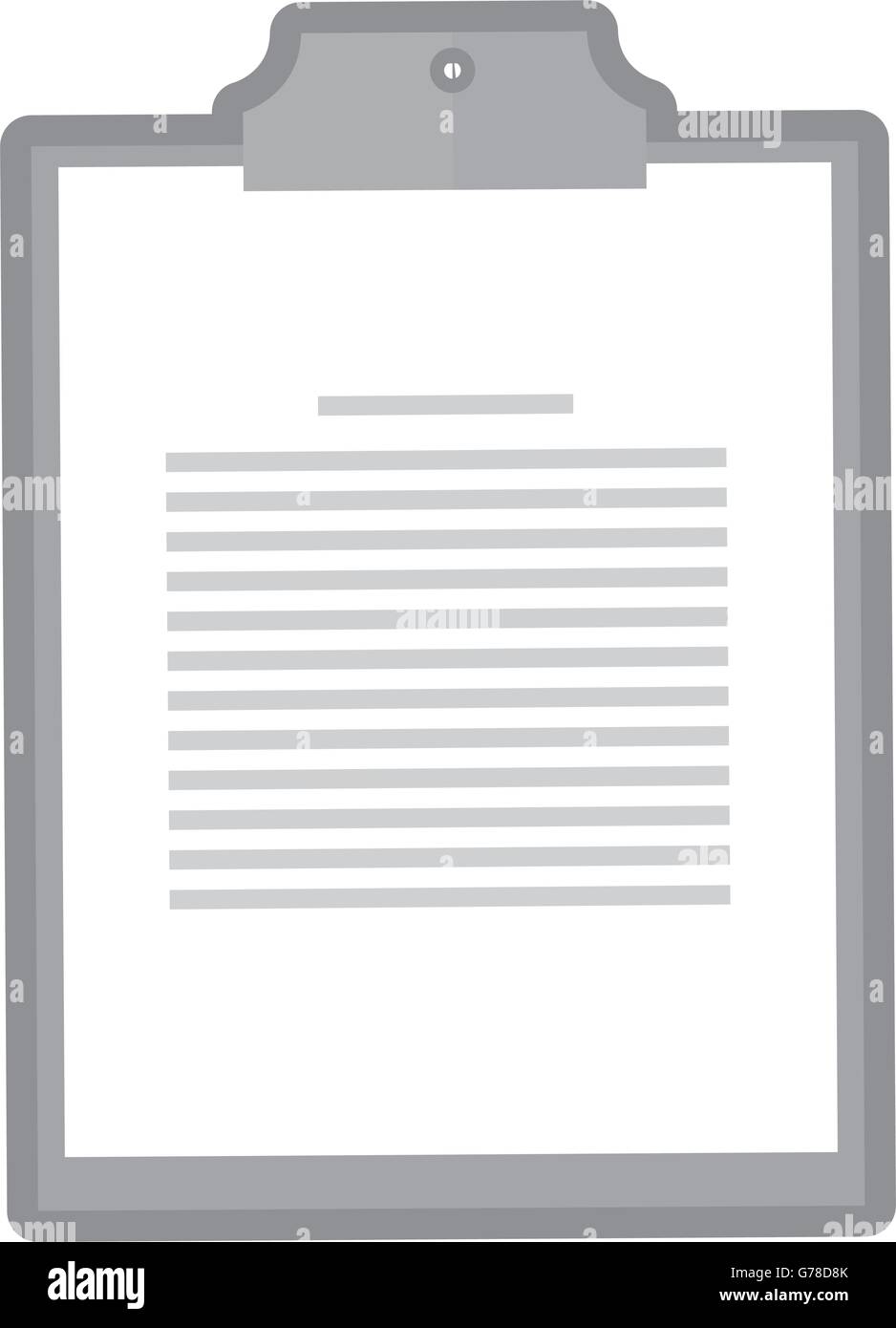 clipboard with paper icon Stock Vector Image & Art - Alamy