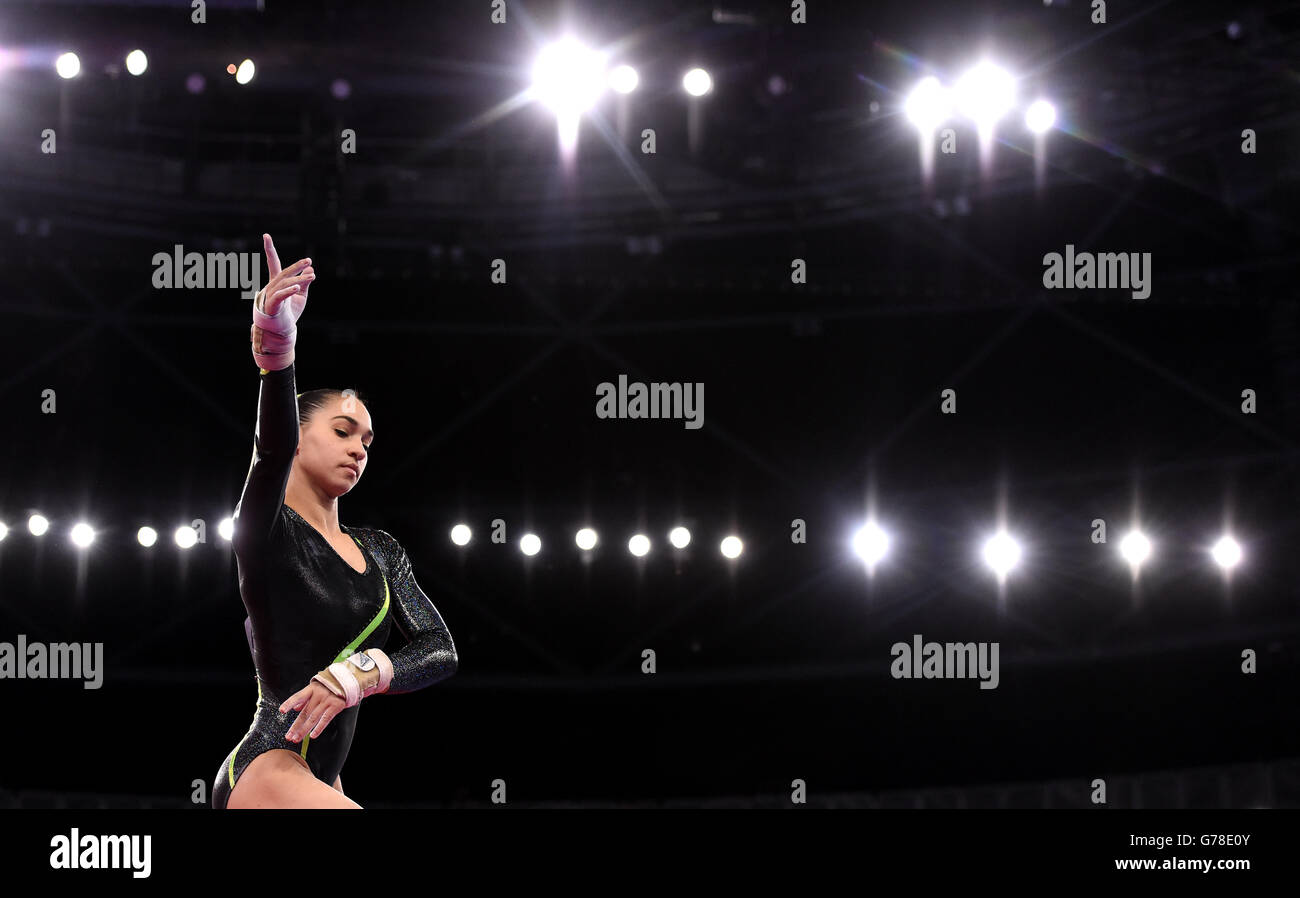 10094 gymnastic gymnastics lights light rig lighting hires stock