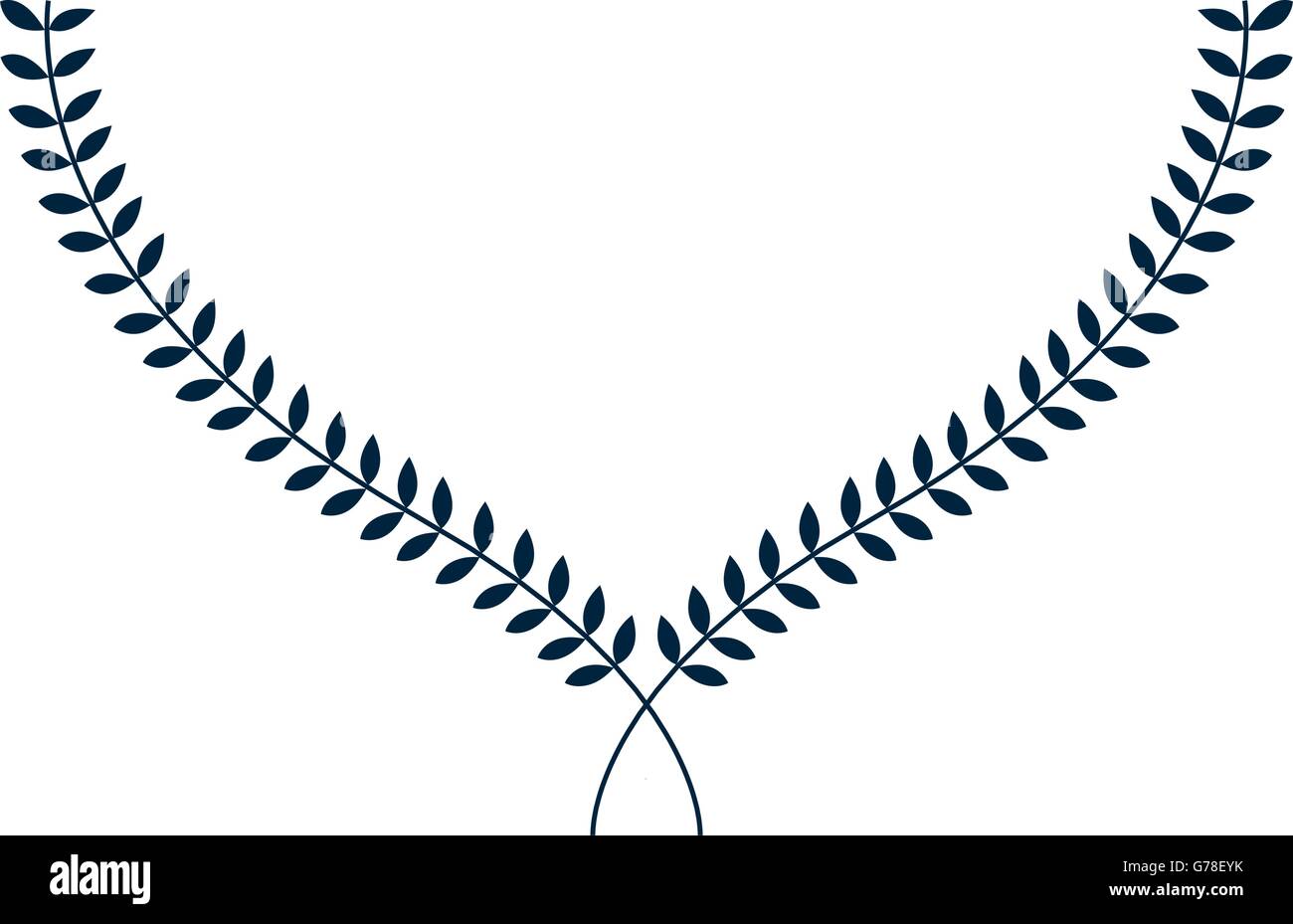 laurel wreath icon Stock Vector Image & Art - Alamy