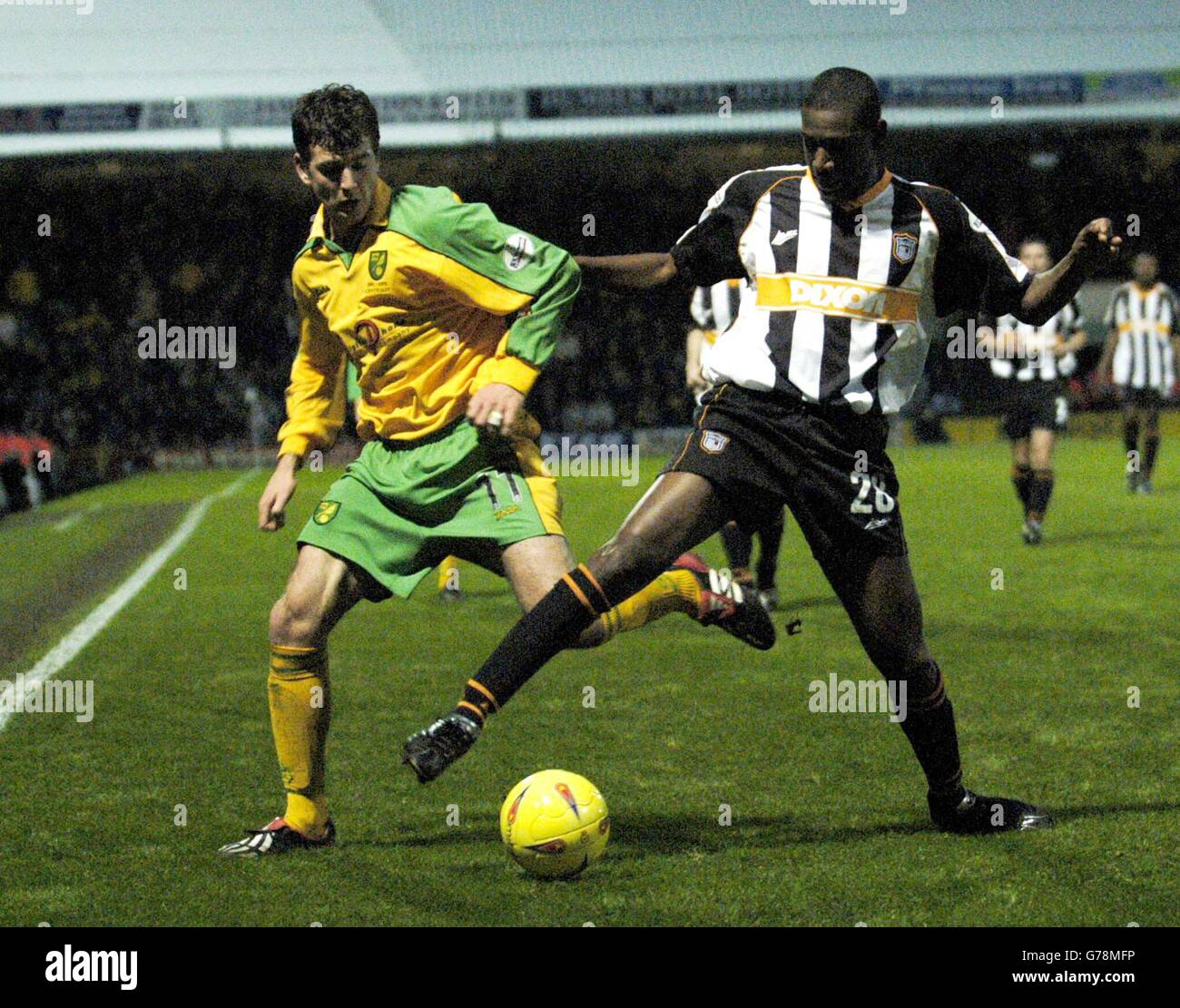 Grimsby v Norwich Stock Photo Alamy