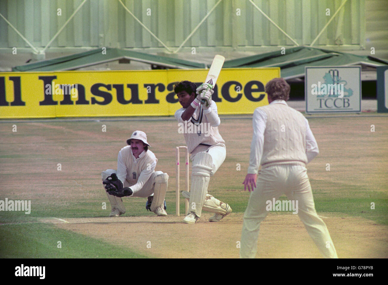Cricket england v india second test old trafford hires stock