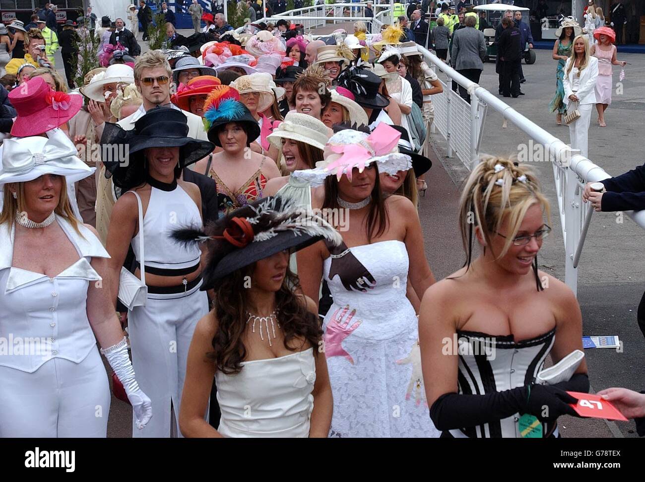 Aintree Best dressed competition Stock Photo Alamy