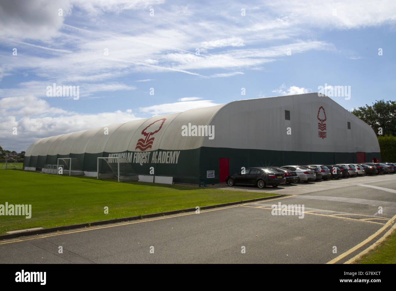 Rszpic football gv forest facilities hires stock photography and