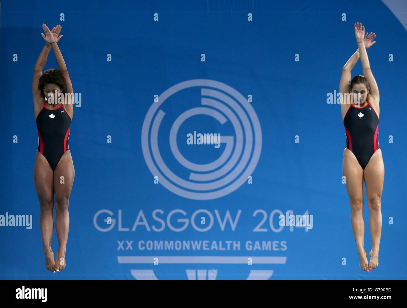 Sport 2014 Commonwealth Games Day Seven. Canada's Jennifer Abel and