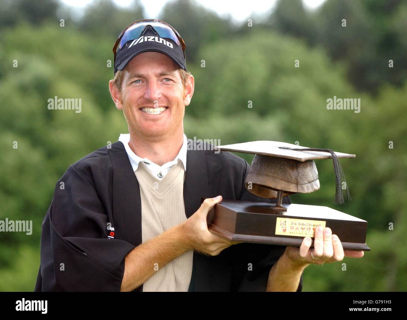 Greg Owen wins the British Masters Stock Photo Alamy