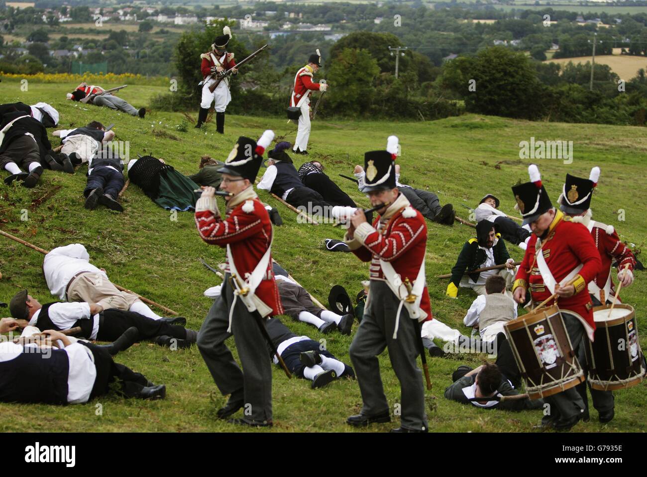 Vinegar Hill Battle Reenactment Wexford Stock Photo Alamy