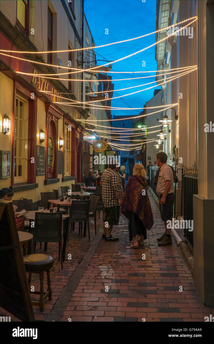 Bath Arms The Lanes Brighton Night Life Sussex England Stock Photo