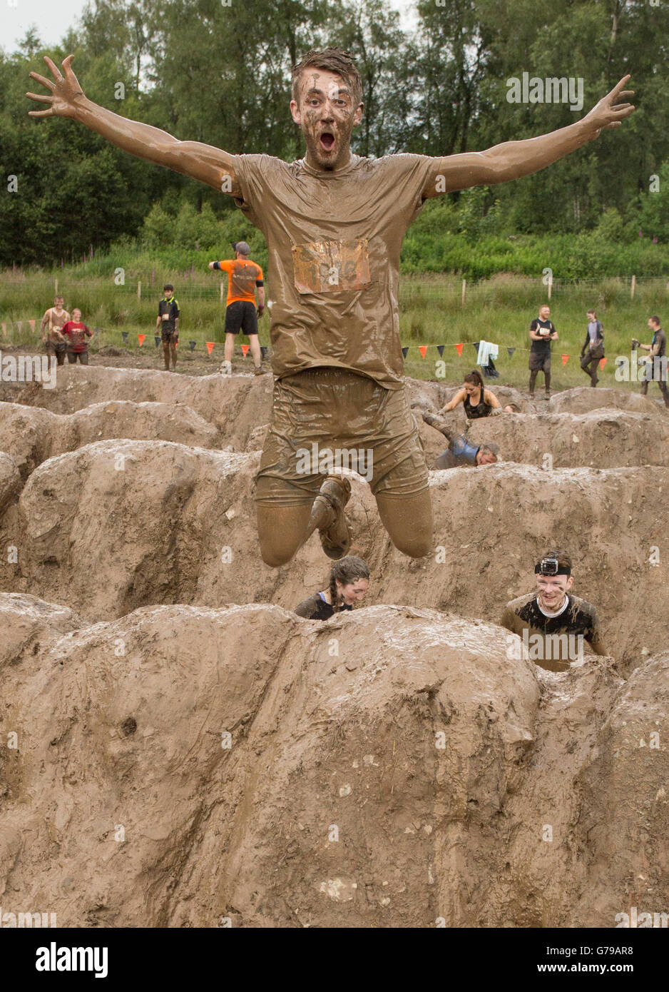 Man in mud bath hi-res stock photography and images - Alamy