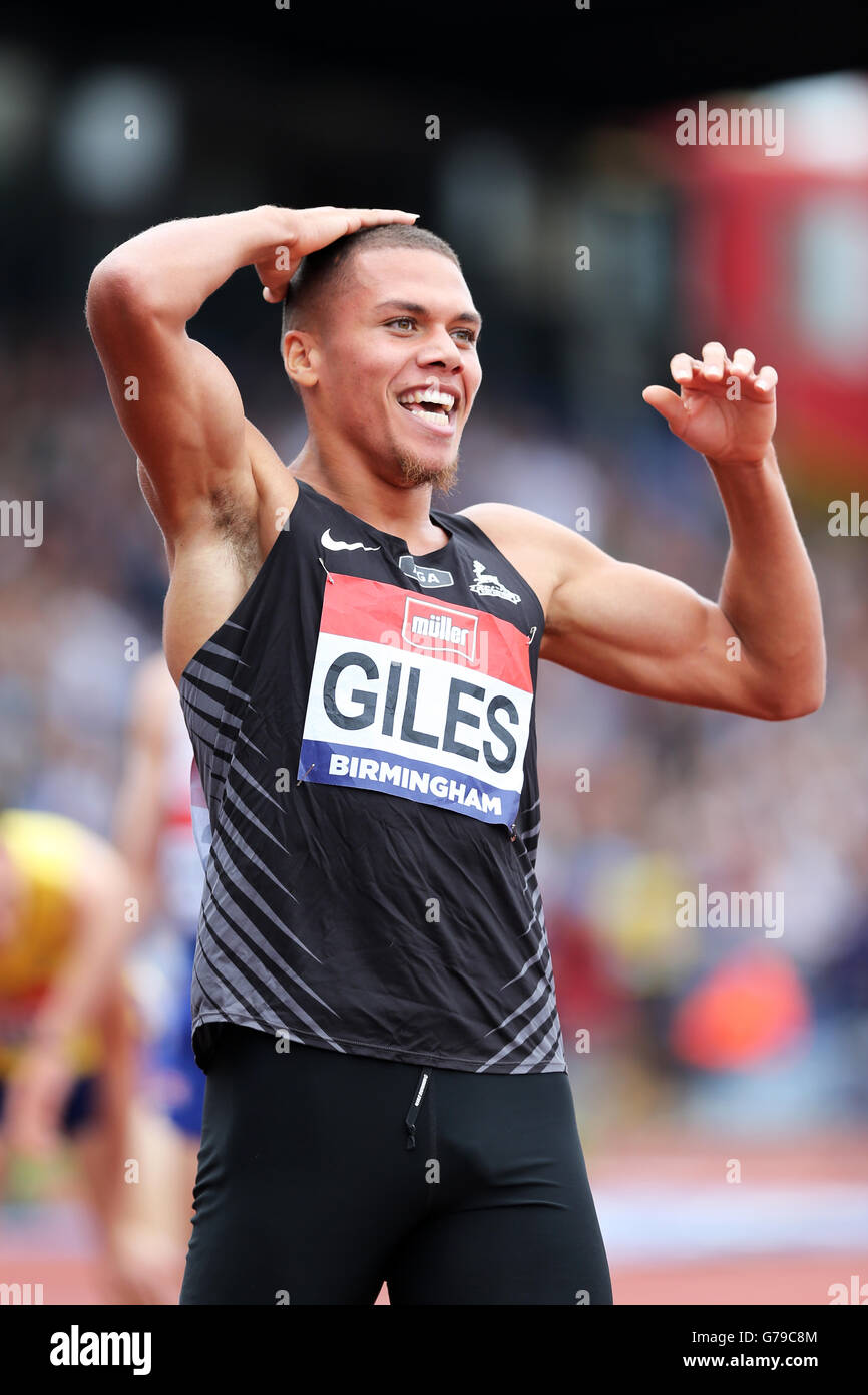 Birmingham, UK. 26th June, 2016. Elliot GILES 800m Men Final; 2016 British Championships