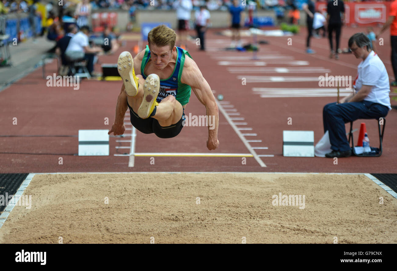 Alexander Stadium, Birmingham, UK. 26th June, 2016. British Athletics