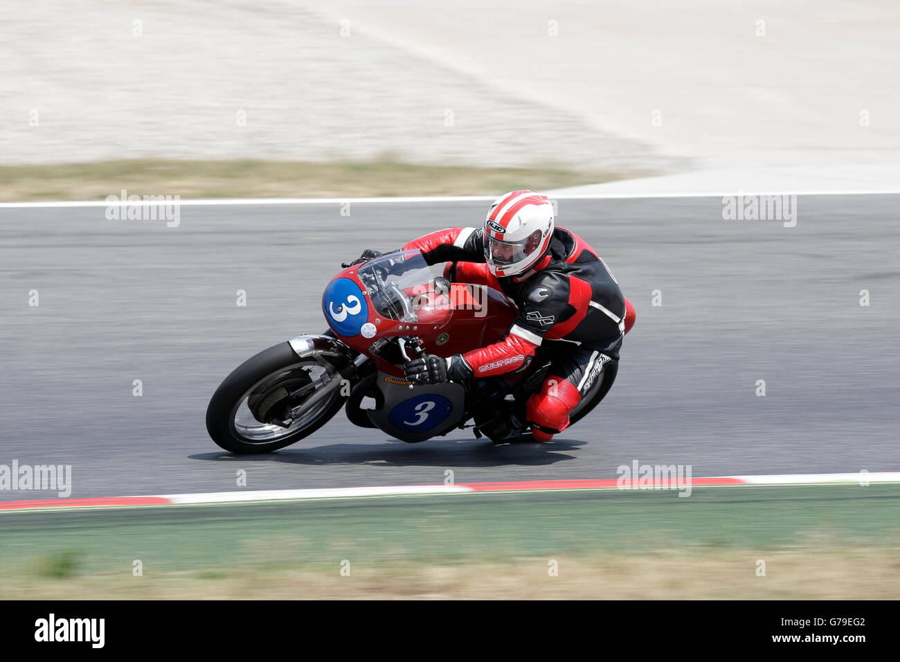 Barcelona, Spain. 26th June, 2016. SERRANO MAS, ANDRES member of the A.E.M.A. team, in action during the Classics 1 race at the Circuit of Catalunya. Credit:  Pablo Guillen/Alamy Live News Stock Photo