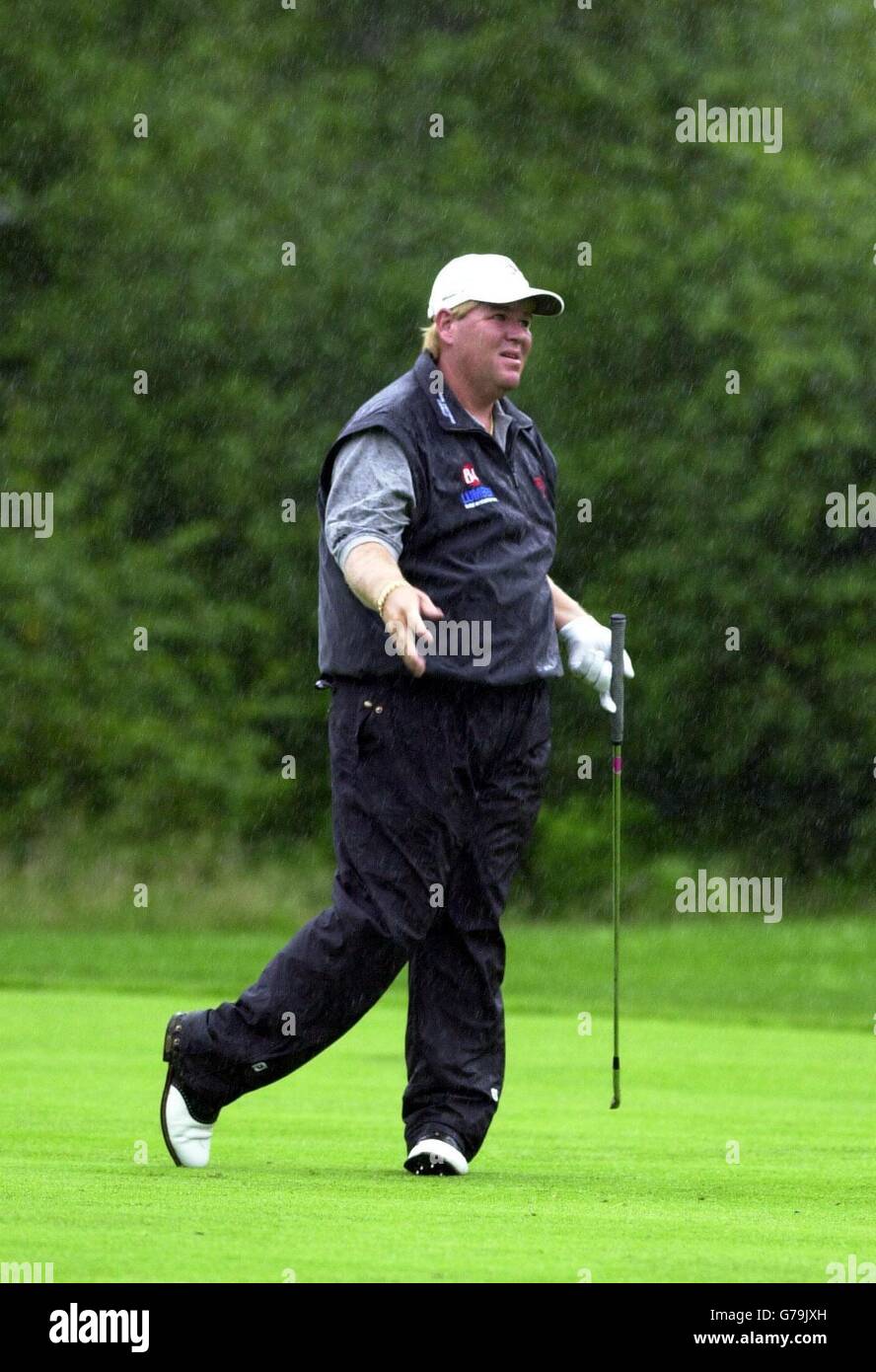 Scottish Open Golf John Daly Stock Photo Alamy