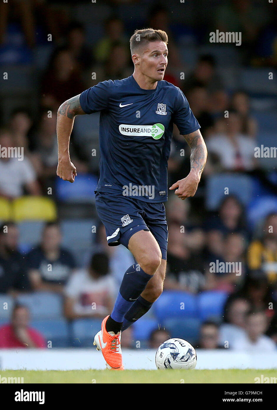 Soccer southend preseason full length hi-res stock photography and ...