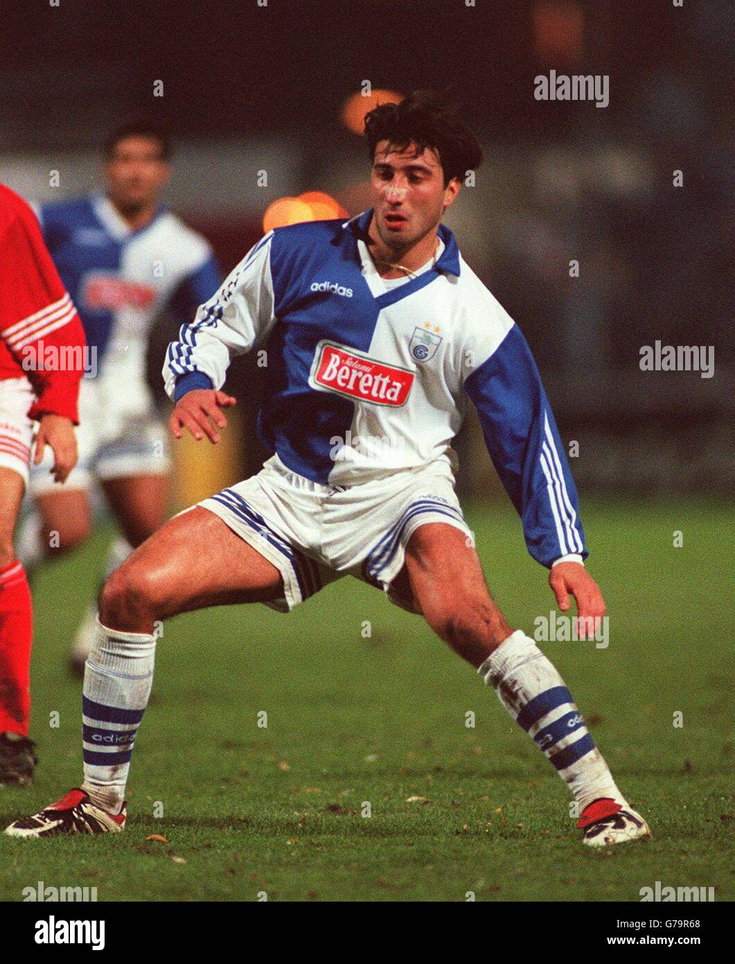 UEFA Champions League Soccer Zurich v Auxerre Stock Photo