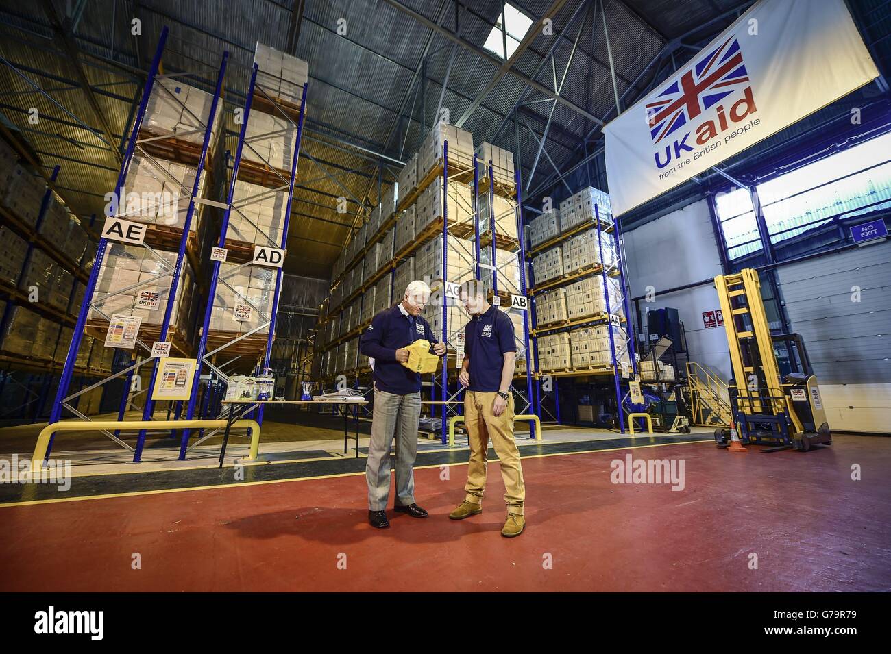 s UK Disaster Response Operations Centre at Cotswold Airport, Kemble