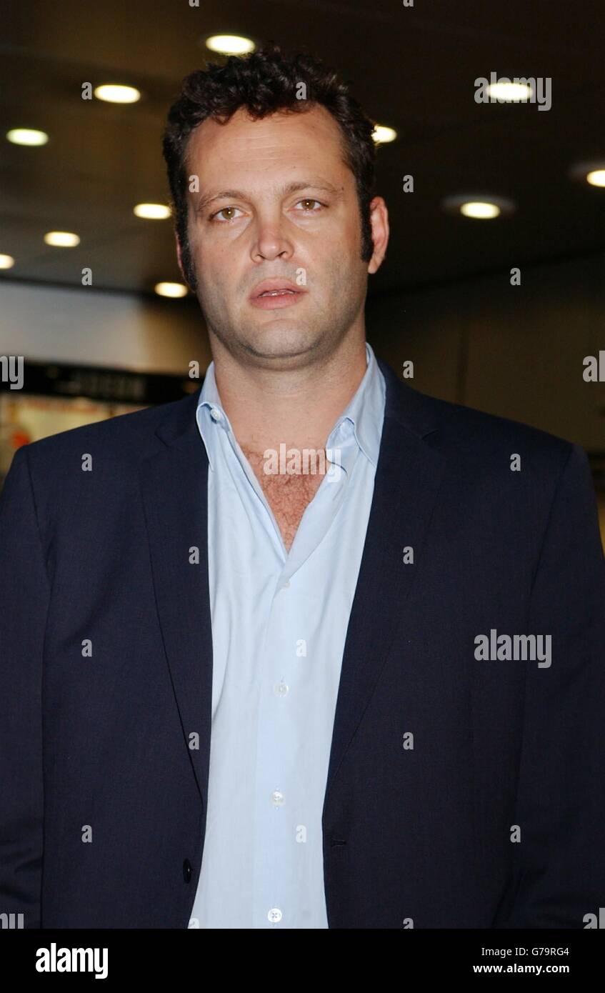 Vince Vaughn Dodgeball Premiere Stock Photo Alamy