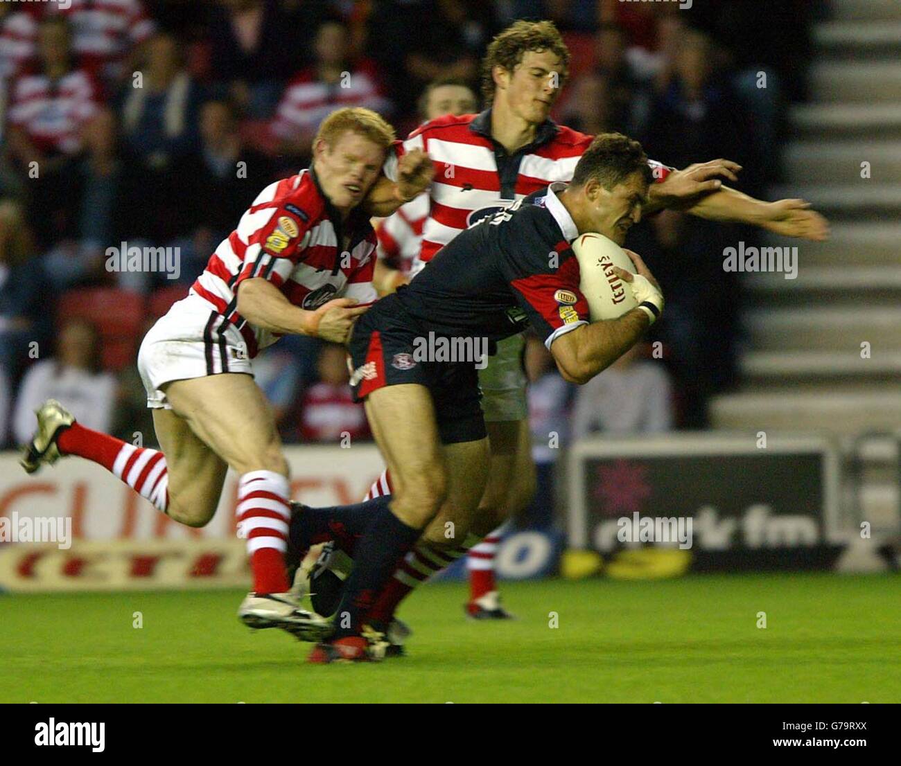 Wigan v St Helens Stock Photo - Alamy