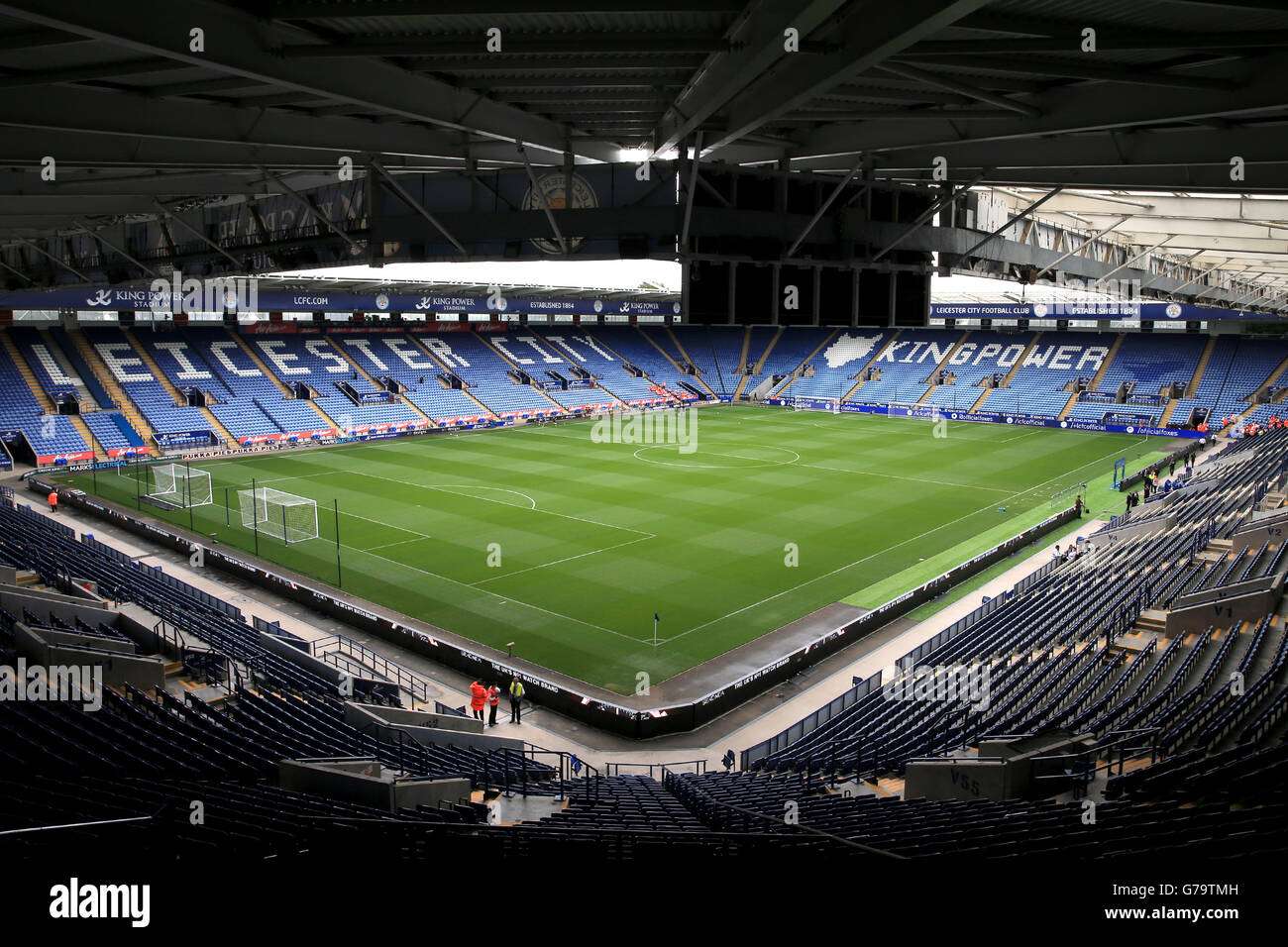 General View Of The King Power Stadium Before The Barclays Premier League Match At The King Power Stadium Leicester Press Association Photo Picture Date Saturday August 16 14 See Pa Story Soccer