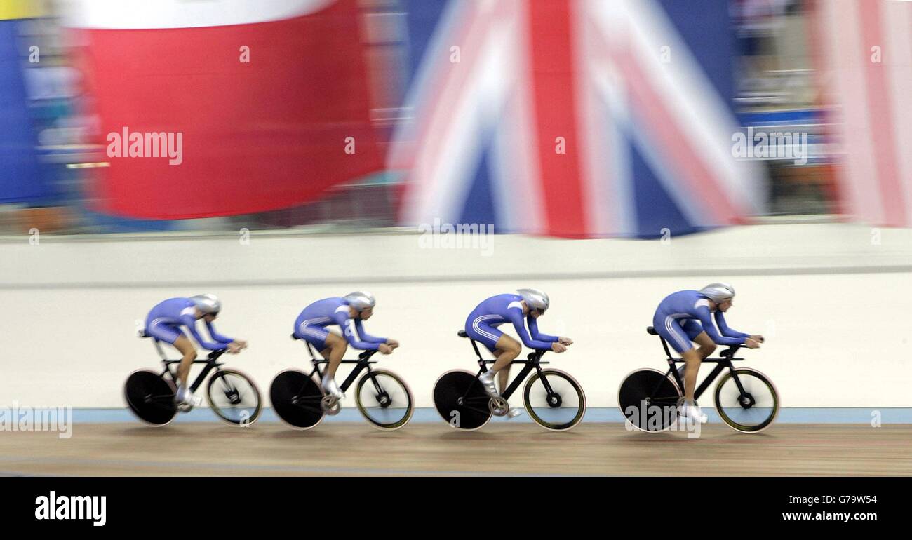 OLYMPICS Cycling 1 Stock Photo
