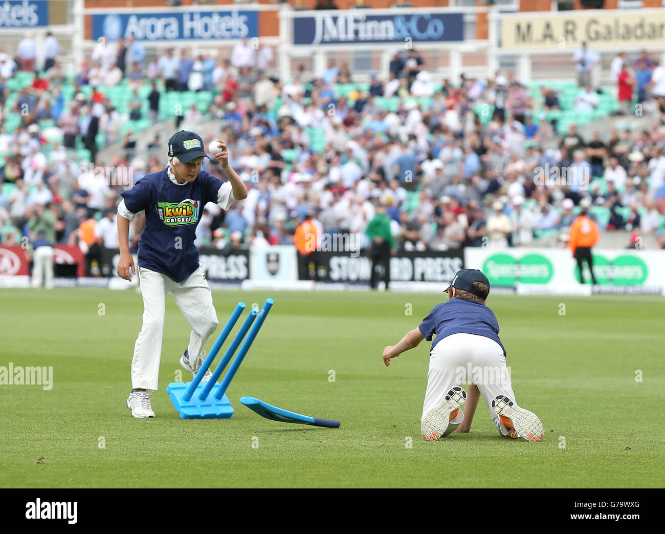 Cricket Investec Test Series Fifth Test England v India Day One