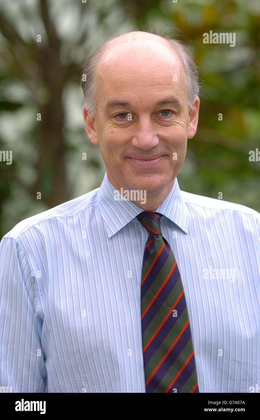 Former Premiership referee, David Elleray, posing for photographs after