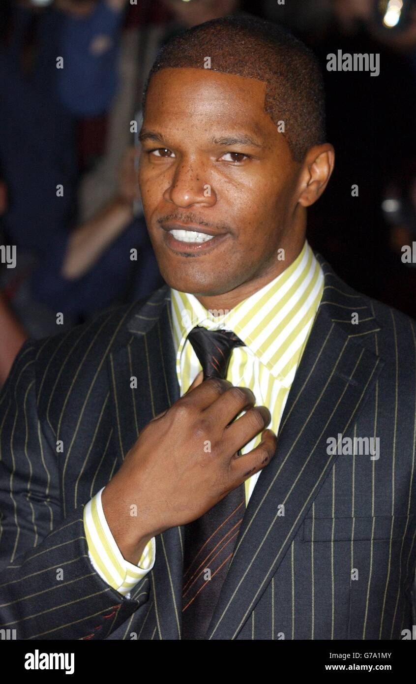 Jamie Foxx Collateral Premiere Stock Photo Alamy
