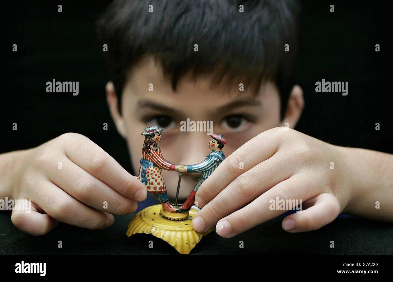 Christie's toy auction Stock Photo Alamy