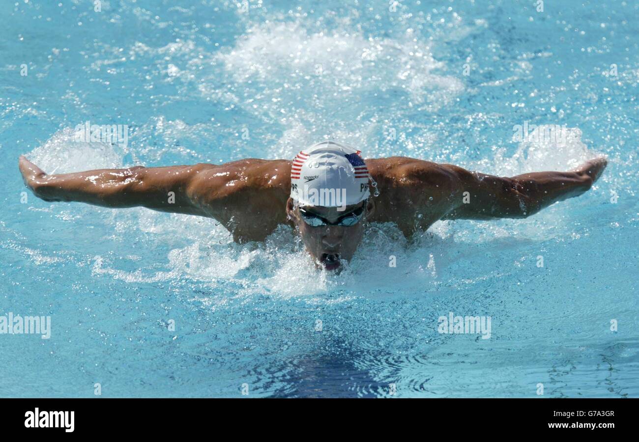 Michael Phelps 200m Butterfly Stock Photo Alamy