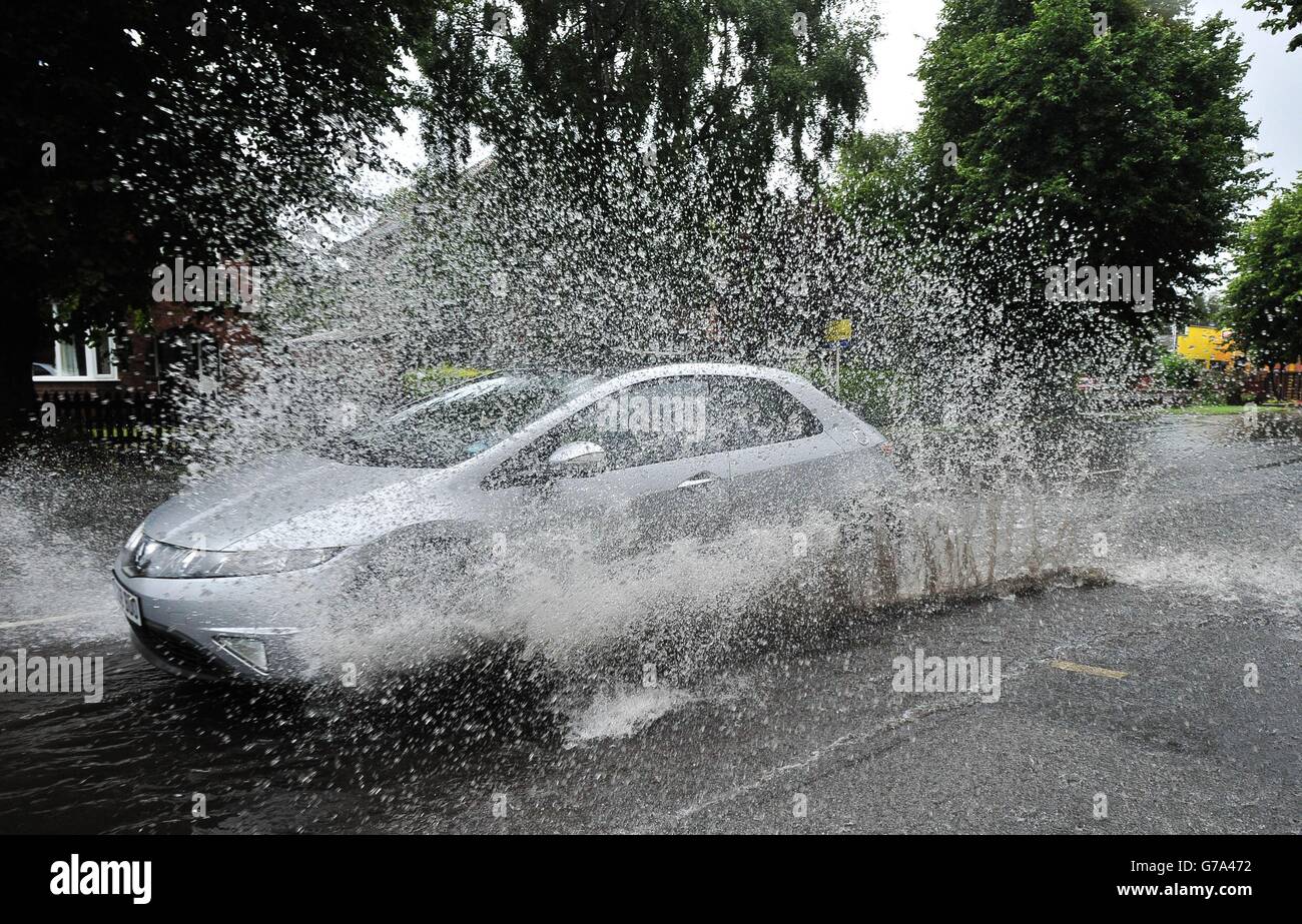 Summer weather August 10th Stock Photo Alamy