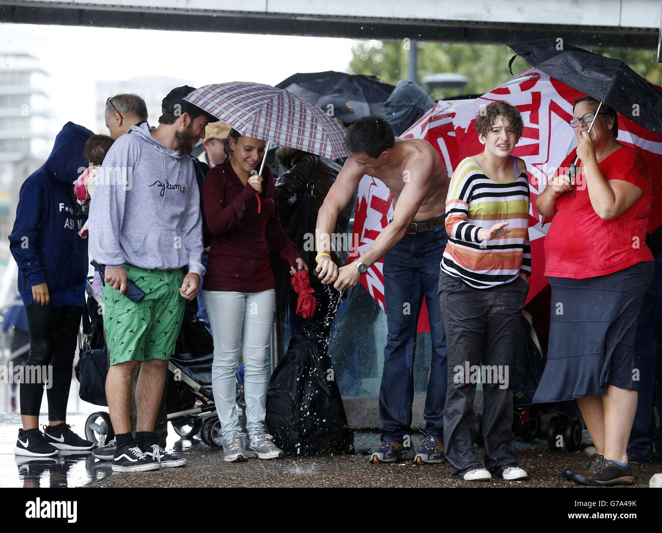 Summer weather August 10th Stock Photo Alamy
