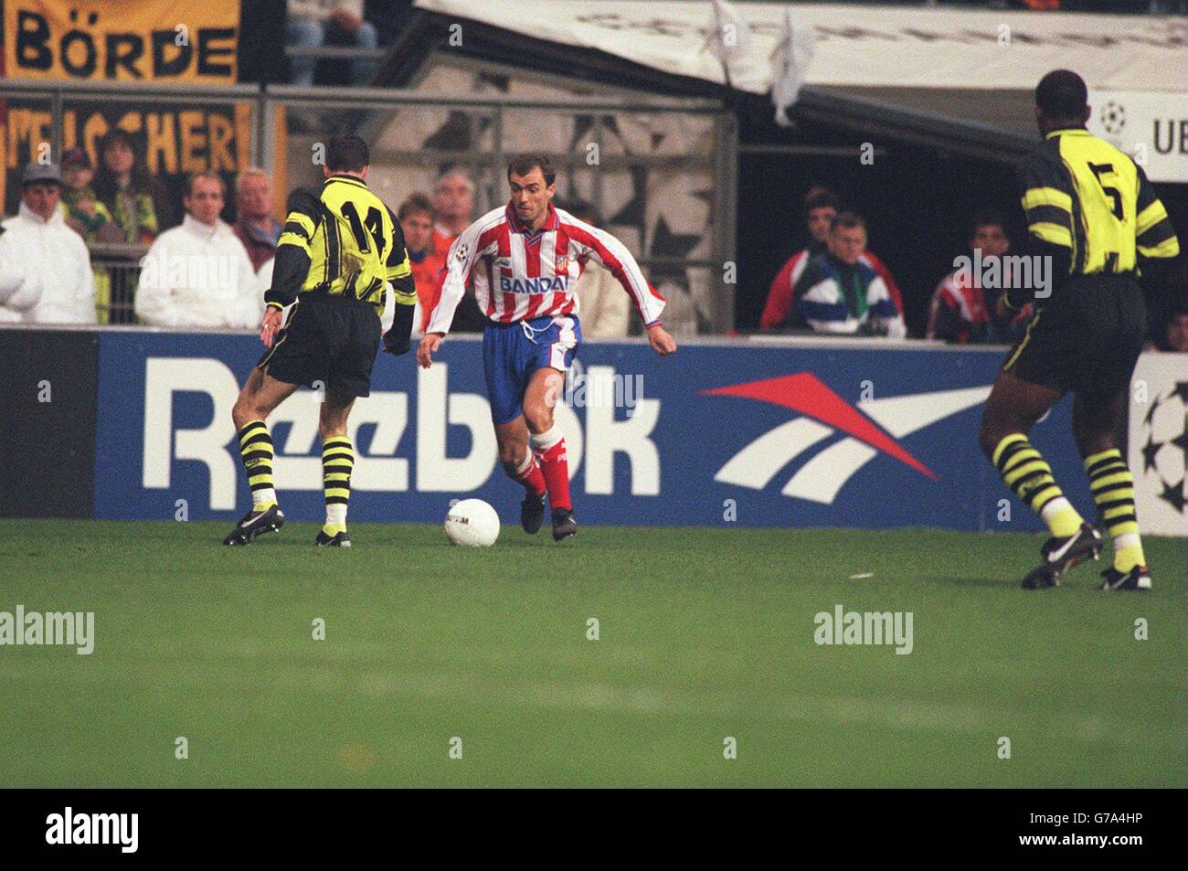 Atletico madrid reebok board action hi-res stock photography and images -  Alamy