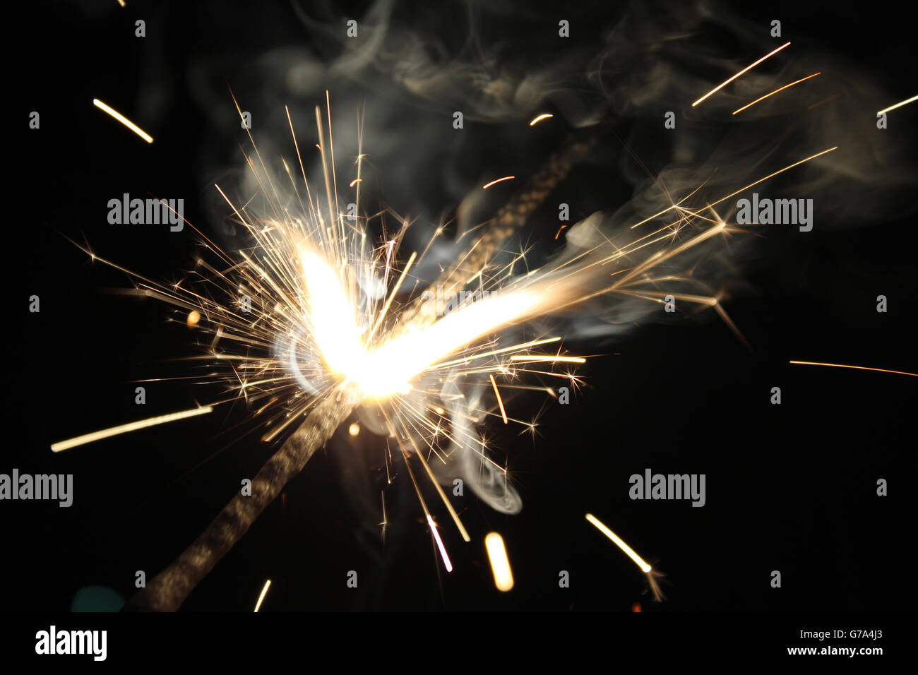 Photograph of a flare light Stock Photo