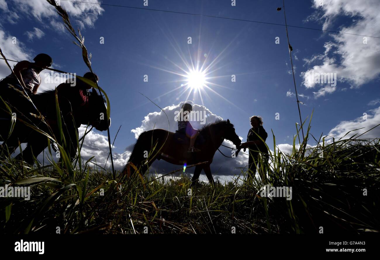 Summer weather August 13th Stock Photo Alamy
