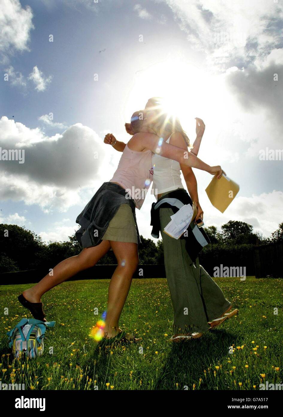 Celebrate receiving a level results hi-res stock photography and images ...