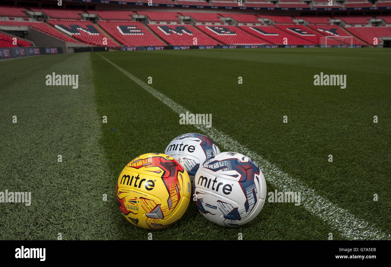 Soccer - Football League - Play Off Finals Promotion - Wembley Stadium Stock Photo