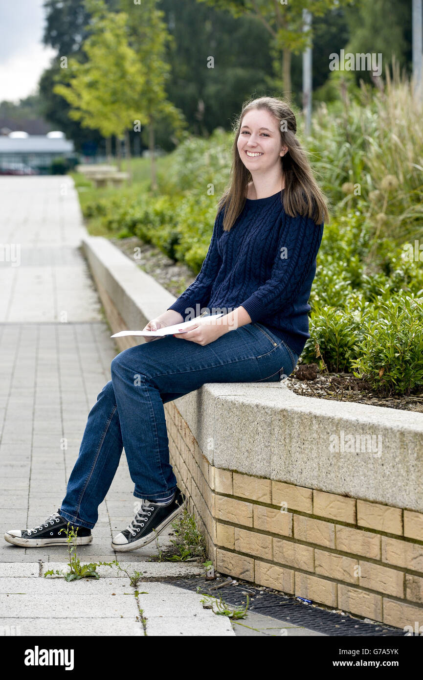 Ellie Wood, who is the first student to get a place at Cambridge from