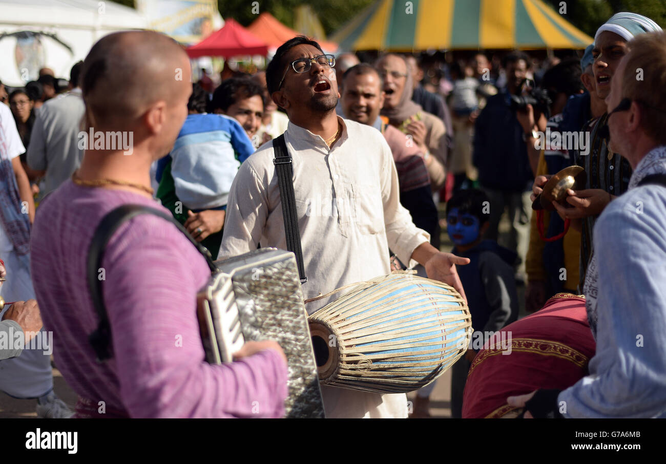 Hare krishna devotee hi-res stock photography and images - Alamy