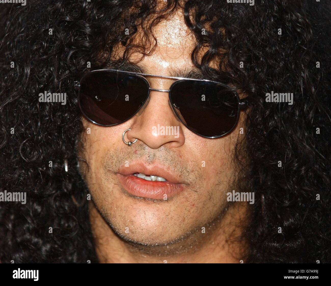 Slash from Velvet Revolver during the 11th Kerrang! Awards at the Truman Brewery in east London. Stock Photo