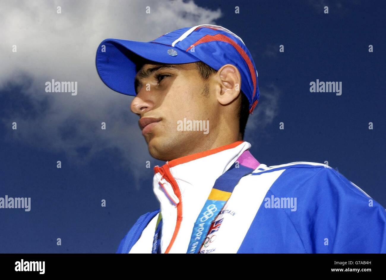 Amir Khan Olympics homecoming Stock Photo