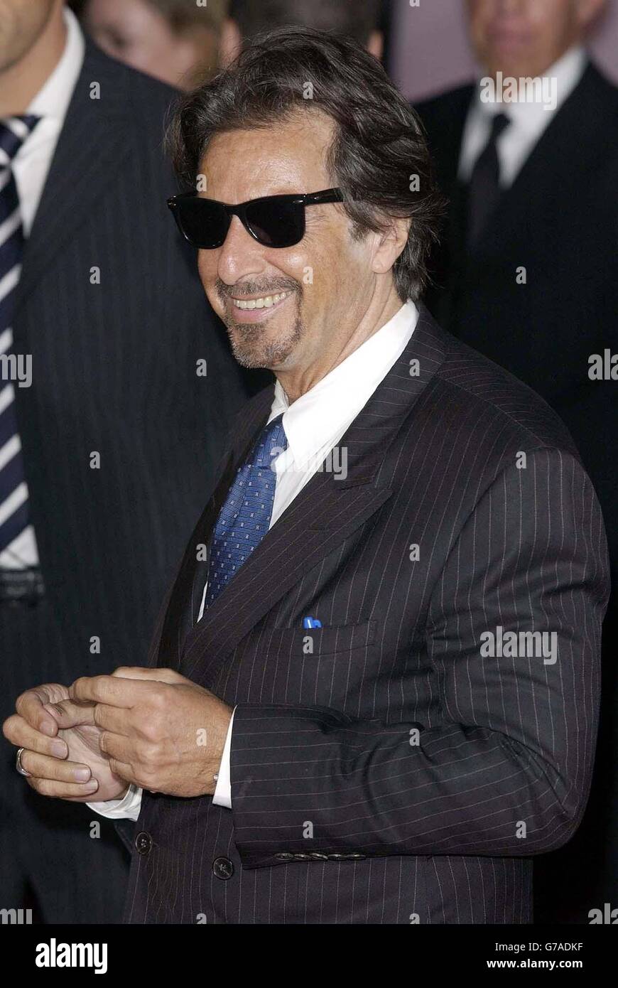 American actor Al Pacino arrives for the premiere of his latest film