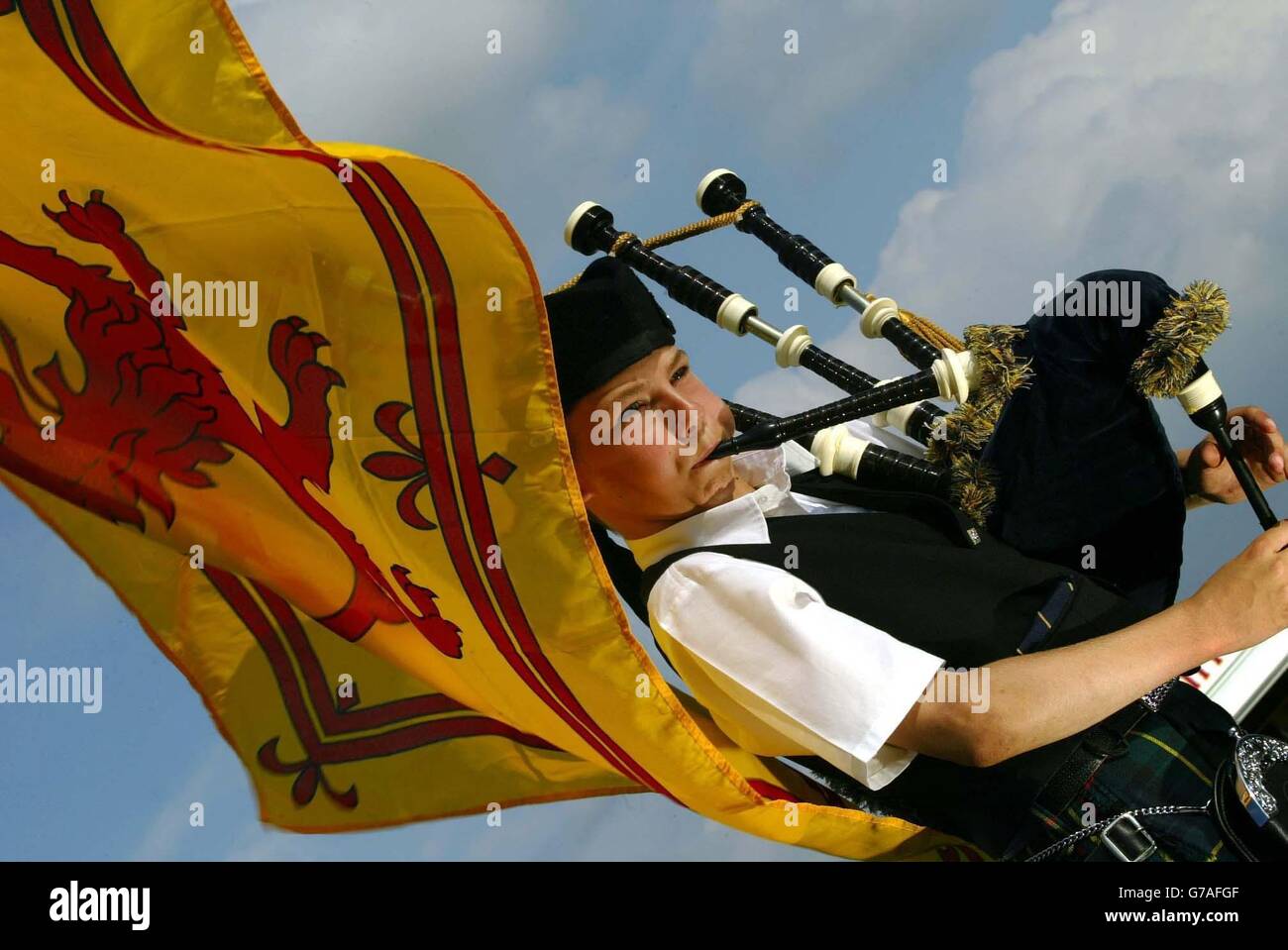 World Pipe Band Championship Stock Photo Alamy
