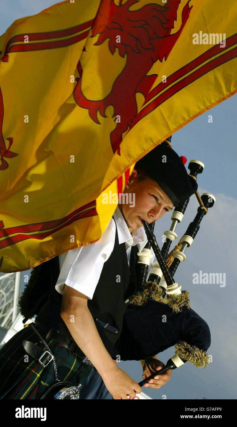 World Pipe Band Championship Stock Photo Alamy